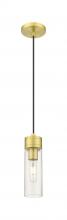 Innovations Lighting 617-1P-SG-G617-8SDY - Boreas - 1 Light - 3 inch - Satin Gold - Cord Hung - Mini Pendant