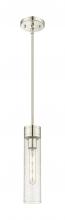 Innovations Lighting 617-1S-PN-G617-11SDY - Boreas - 1 Light - 3 inch - Polished Nickel - Stem Hung - Mini Pendant