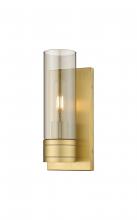 Innovations Lighting 617-1W-BB-G617-8SM - Boreas - 1 Light - 5 inch - Brushed Brass - Sconce