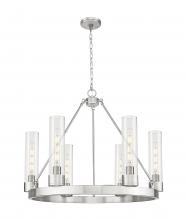 Innovations Lighting 617-6CR-SN-G617-11SDY - Boreas - 6 Light - 29 inch - Satin Nickel - Chandelier