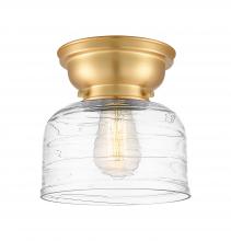 Innovations Lighting 623-1F-SG-G713 - Bell - 1 Light - 8 inch - Satin Gold - Flush Mount