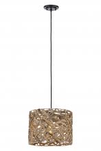Innovations Lighting 674-1P-BK-13NT - Savannah - 1 Light - 13 inch - Matte Black - Pendant
