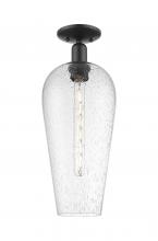 Innovations Lighting 716-1C-BK-G456-8SDY - Chelsea - 1 Light - 6 inch - Matte Black - Semi-Flush Mount