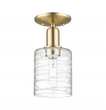 Innovations Lighting 716-1C-CB-G1113 - Cobbleskill - 1 Light - 5 inch - Champagne Bronze - Semi-Flush Mount