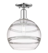 Innovations Lighting 716-1C-PC-G556-10CL - Rochester - 1 Light - 10 inch - Polished Chrome - Semi-Flush Mount