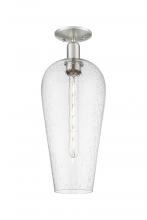 Innovations Lighting 716-1C-SN-G456-8SDY - Chelsea - 1 Light - 6 inch - Brushed Satin Nickel - Semi-Flush Mount