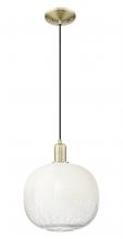 Innovations Lighting 716-1P-AB-G481-10OP - Brookhaven Sphere - 1 Light - 6 inch - Antique Brass - Cord hung - Mini Pendant