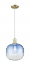 Innovations Lighting 716-1P-AB-G481-10SB - Brookhaven Sphere - 1 Light - 6 inch - Antique Brass - Cord hung - Mini Pendant