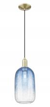 Innovations Lighting 716-1P-AB-G482-7SB - Brookhaven Cloche - 1 Light - 6 inch - Antique Brass - Cord hung - Mini Pendant