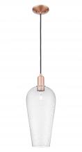 Innovations Lighting 716-1P-AC-G456-8SDY - Chelsea - 1 Light - 6 inch - Antique Copper - Cord hung - Mini Pendant