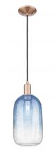 Innovations Lighting 716-1P-AC-G482-7SB - Brookhaven Cloche - 1 Light - 6 inch - Antique Copper - Cord hung - Mini Pendant