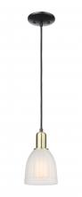Innovations Lighting 716-1P-BAB-G441 - Brookfield - 1 Light - 6 inch - Black Antique Brass - Cord hung - Mini Pendant