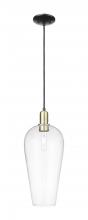 Innovations Lighting 716-1P-BAB-G456-8CL - Chelsea - 1 Light - 6 inch - Black Antique Brass - Cord hung - Mini Pendant