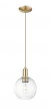 Innovations Lighting 716-1P-CB-G458-7CL - Preston Globe - 1 Light - 6 inch - Champagne Bronze - Cord hung - Mini Pendant