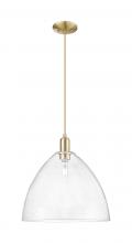 Innovations Lighting 716-1P-CB-GBD-164 - Bristol - 1 Light - 16 inch - Champagne Bronze - Cord hung - Mini Pendant