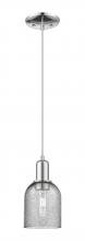 Innovations Lighting 716-1P-PC-G257 - Caledonia - 1 Light - 5 inch - Polished Chrome - Cord hung - Mini Pendant