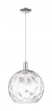 Innovations Lighting 716-1P-PN-G1215-14 - Athens Water Glass - 1 Light - 13 inch - Polished Nickel - Cord hung - Mini Pendant