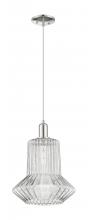 Innovations Lighting 716-1P-PN-G212 - Springwater - 1 Light - 12 inch - Polished Nickel - Cord hung - Mini Pendant