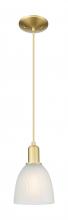 Innovations Lighting 716-1P-SG-G381 - Castile - 1 Light - 6 inch - Satin Gold - Cord hung - Mini Pendant