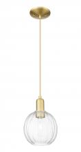 Innovations Lighting 716-1P-SG-G458-7CL - Preston Globe - 1 Light - 6 inch - Satin Gold - Cord hung - Mini Pendant