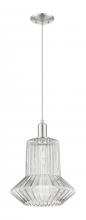 Innovations Lighting 716-1P-SN-G212 - Springwater - 1 Light - 12 inch - Brushed Satin Nickel - Cord hung - Mini Pendant