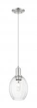 Innovations Lighting 716-1P-SN-G459-6CL - Preston Bulb - 1 Light - 6 inch - Brushed Satin Nickel - Cord hung - Mini Pendant