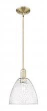 Innovations Lighting 716-1S-AB-GBD-94 - Bristol - 1 Light - 9 inch - Antique Brass - Stem hung - Mini Pendant