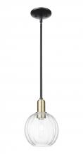 Innovations Lighting 716-1S-BAB-G458-7CL - Preston Globe - 1 Light - 6 inch - Black Antique Brass - Mini Pendant