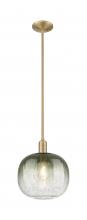 Innovations Lighting 716-1S-BB-G481-10SL - Brookhaven Sphere - 1 Light - 6 inch - Brushed Brass - Mini Pendant