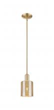 Innovations Lighting 716-1S-CB-G116 - Cobbleskill - 1 Light - 5 inch - Champagne Bronze - Stem hung - Mini Pendant