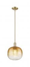 Innovations Lighting 716-1S-CB-G481-10AM - Brookhaven Sphere - 1 Light - 6 inch - Champagne Bronze - Mini Pendant