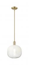 Innovations Lighting 716-1S-CB-G481-10OP - Brookhaven Sphere - 1 Light - 6 inch - Champagne Bronze - Mini Pendant