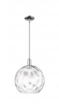 Innovations Lighting 716-1S-PC-G1215-14 - Athens Water Glass - 1 Light - 13 inch - Polished Chrome - Stem hung - Mini Pendant