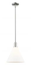 Innovations Lighting 716-1S-PN-GBC-121 - Berkshire Glass - 1 Light - 12 inch - Polished Nickel - Stem hung - Mini Pendant