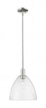 Innovations Lighting 716-1S-PN-GBD-124 - Bristol - 1 Light - 12 inch - Polished Nickel - Stem hung - Mini Pendant