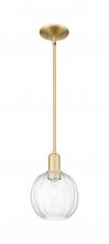 Innovations Lighting 716-1S-SG-G458-7CL - Preston Globe - 1 Light - 6 inch - Satin Gold - Mini Pendant