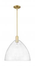 Innovations Lighting 716-1S-SG-GBD-164 - Bristol - 1 Light - 16 inch - Satin Gold - Stem hung - Mini Pendant
