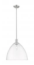 Innovations Lighting 716-1S-SN-GBD-162 - Bristol - 1 Light - 16 inch - Brushed Satin Nickel - Stem hung - Mini Pendant
