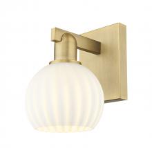 Innovations Lighting 716-1W-BB-G1217-6WV - White Venetian - 1 Light - 6 inch - Brushed Brass - Sconce