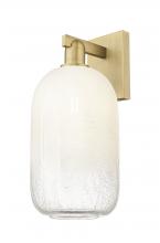 Innovations Lighting 716-1W-BB-G482-7OP - Brookhaven Cloche - 1 Light - 6 inch - Brushed Brass - Sconce