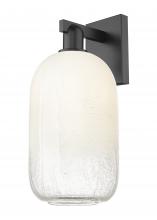 Innovations Lighting 716-1W-BK-G482-7OP - Brookhaven Cloche - 1 Light - 6 inch - Matte Black - Sconce