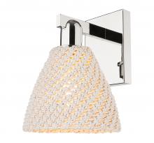 Innovations Lighting 716-1W-PN-NBD-75-NAT - Bristol Natural - 1 Light - 6 inch - Polished Nickel - Sconce