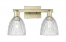 Innovations Lighting 716-2W-AB-G382 - Castile - 2 Light - 17 inch - Antique Brass - Bath Vanity Light