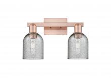 Innovations Lighting 716-2W-AC-G257 - Caledonia - 2 Light - 16 inch - Antique Copper - Bath Vanity Light