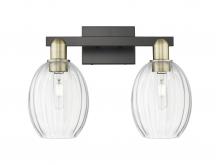Innovations Lighting 716-2W-BAB-G459-6CL - Preston Bulb - 2 Light - 16 inch - Black Antique Brass - Bath Vanity Light