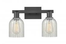 Innovations Lighting 716-2W-BK-G2511 - Caledonia - 2 Light - 16 inch - Matte Black - Bath Vanity Light