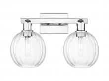 Innovations Lighting 716-2W-PC-G458-7CL - Preston Globe - 2 Light - 16 inch - Polished Chrome - Bath Vanity Light