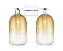 Innovations Lighting 716-2W-PC-G482-7AM - Brookhaven Cloche - 2 Light - 16 inch - Polished Chrome - Bath Vanity Light