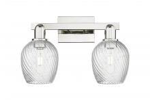 Innovations Lighting 716-2W-PN-G292 - Salina - 2 Light - 17 inch - Polished Nickel - Bath Vanity Light