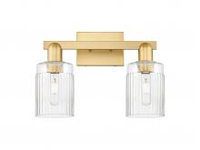 Innovations Lighting 716-2W-SG-G342 - Hadley - 2 Light - 16 inch - Satin Gold - Bath Vanity Light